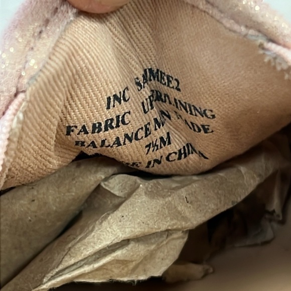 I.N.C SAMMEE2 Slip On Sneakers -Light Rose Size 7.5 - Picture 6 of 9